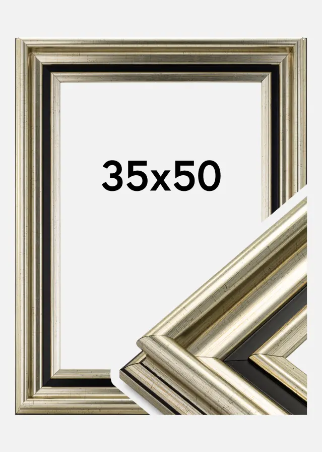 Okvir Gysinge Premium Srebro 35x50 cm