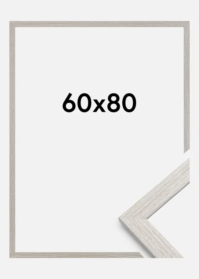Okvir Profinjeni Light Grey Oak 60x80 cm