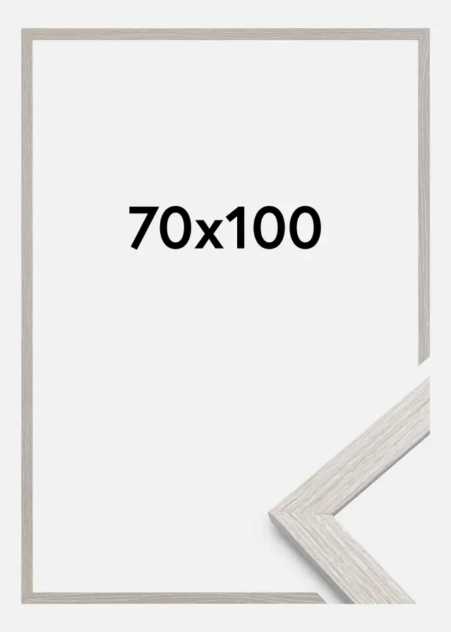 Okvir Profinjeni Light Grey Oak 70x100 cm