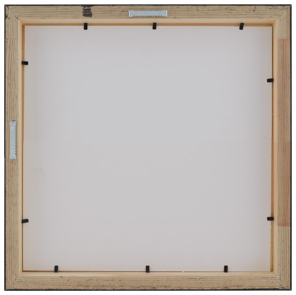Okvir Mora Premium Crno 30x30 cm - Paspartu Bijelo 20x20 cm