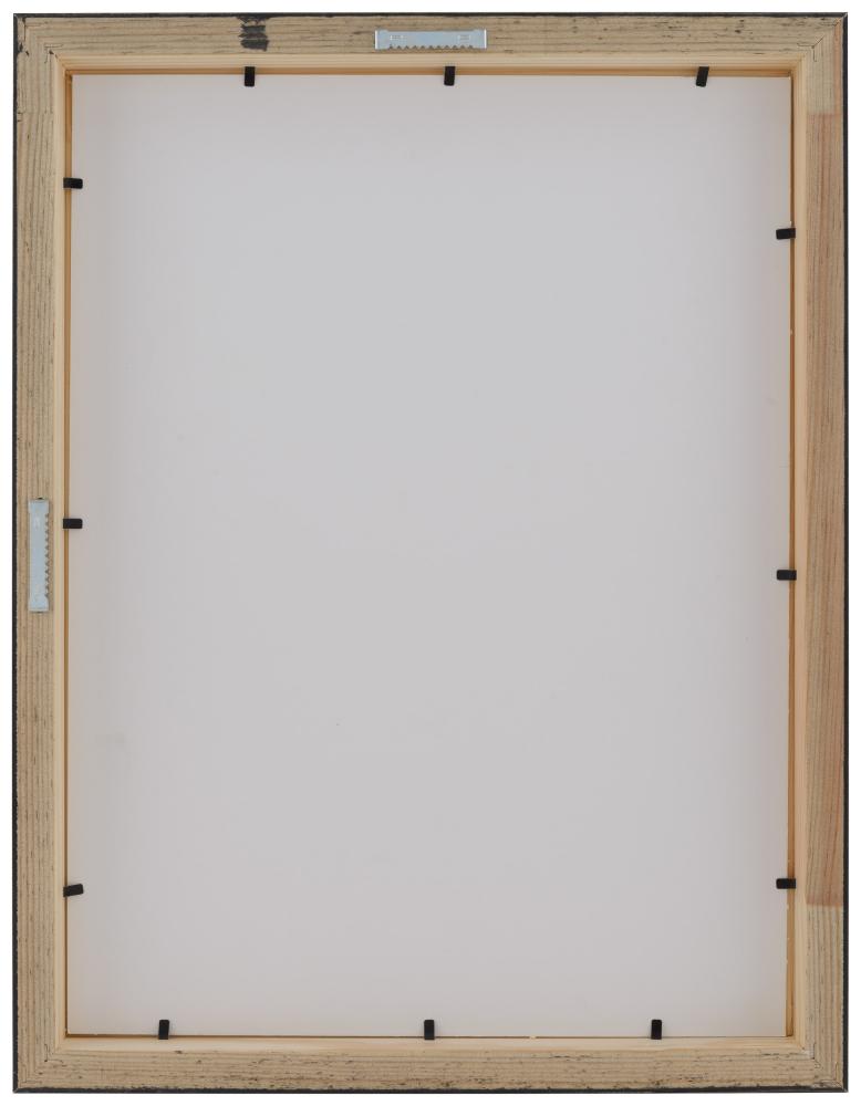 Okvir Mora Premium Crno 18x24 cm - Paspartu Bijelo 13x17 cm