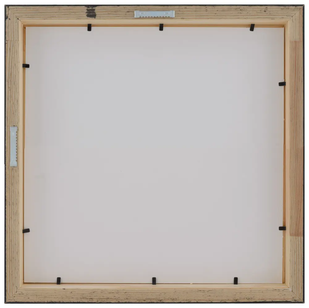 Okvir Mora Premium Crno 40x40 cm - Paspartu Bijelo 10x10 inches