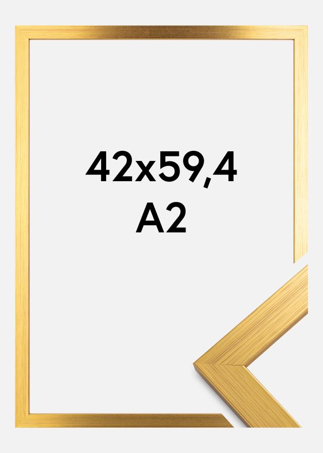 Okvir Gold Wood Akrilno staklo 42x59,4 cm (A2)