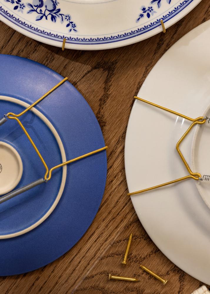 Držač za tanjure Super, mesing, 33-41 cm