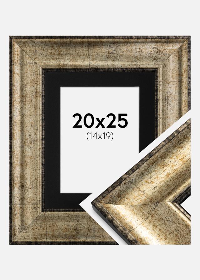 Okvir Saltsjöbaden Antikno zlato 20x25 cm - Paspartu Crno 15x20 cm