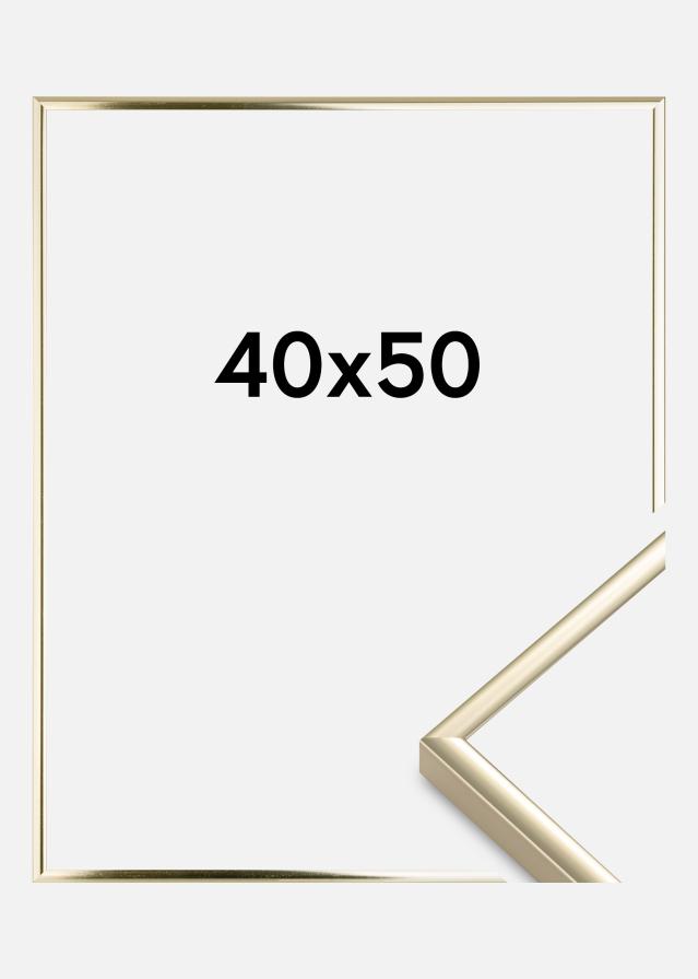 Okvir Aluminij Akrilno staklo Sjajna Zlatna 40x50 cm