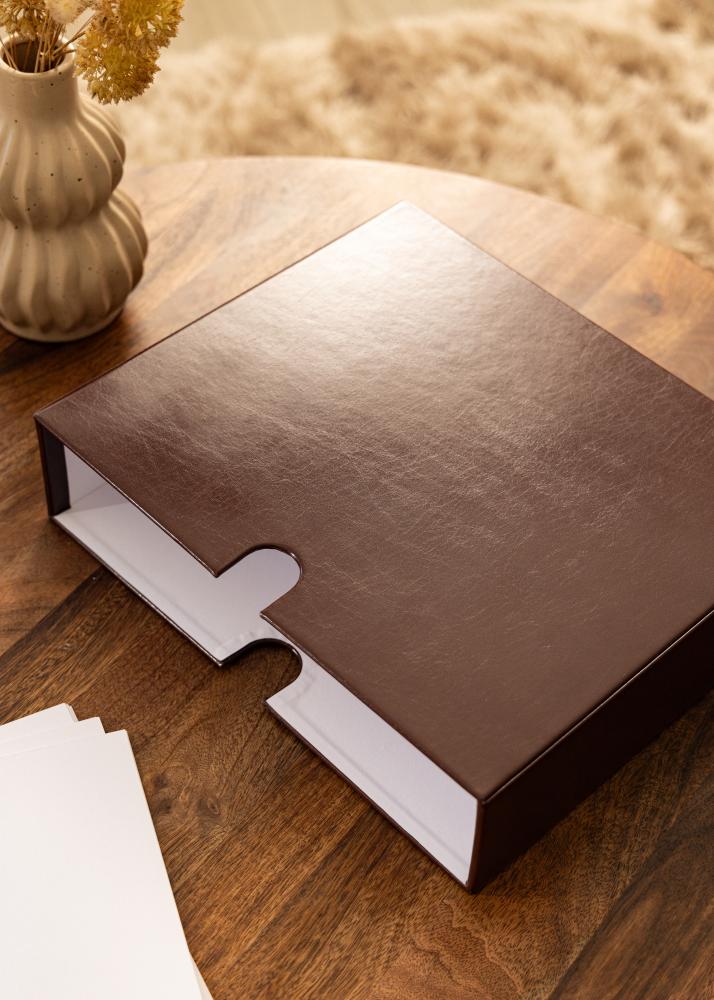 Kutija za pohranu koja odgovara Together Prstenasti registrator Smeđa A4