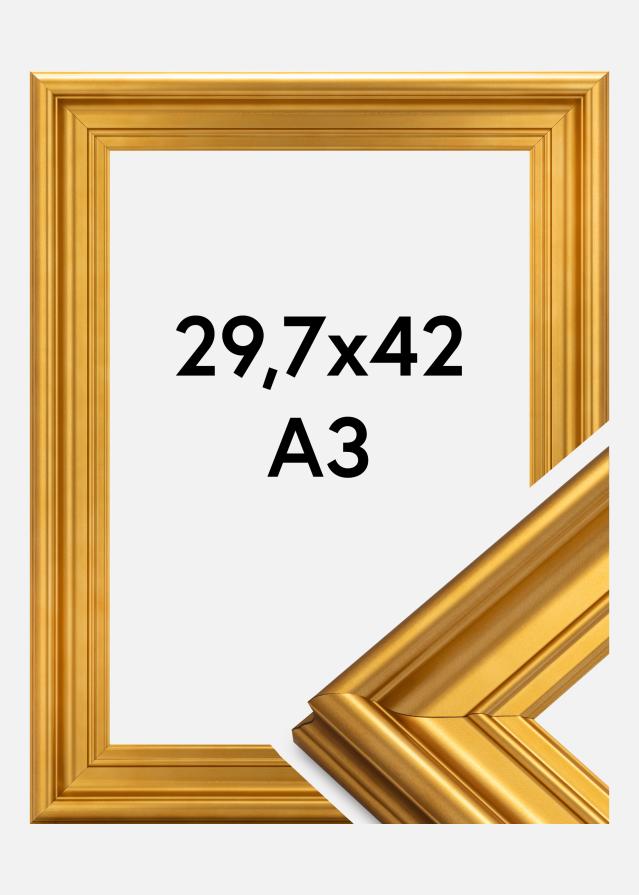 Okvir Mora Premium Akrilno staklo Zlato 29,7x42 cm (A3)