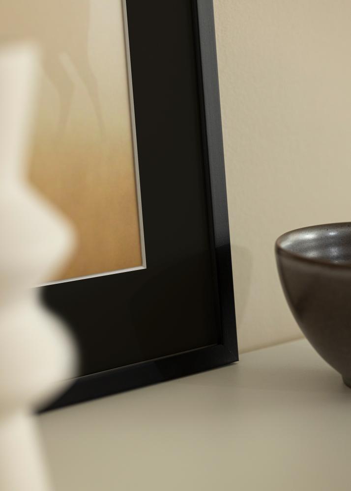 Okvir Edsbyn Crno 40x70 cm - Paspartu Crno 28x58 cm