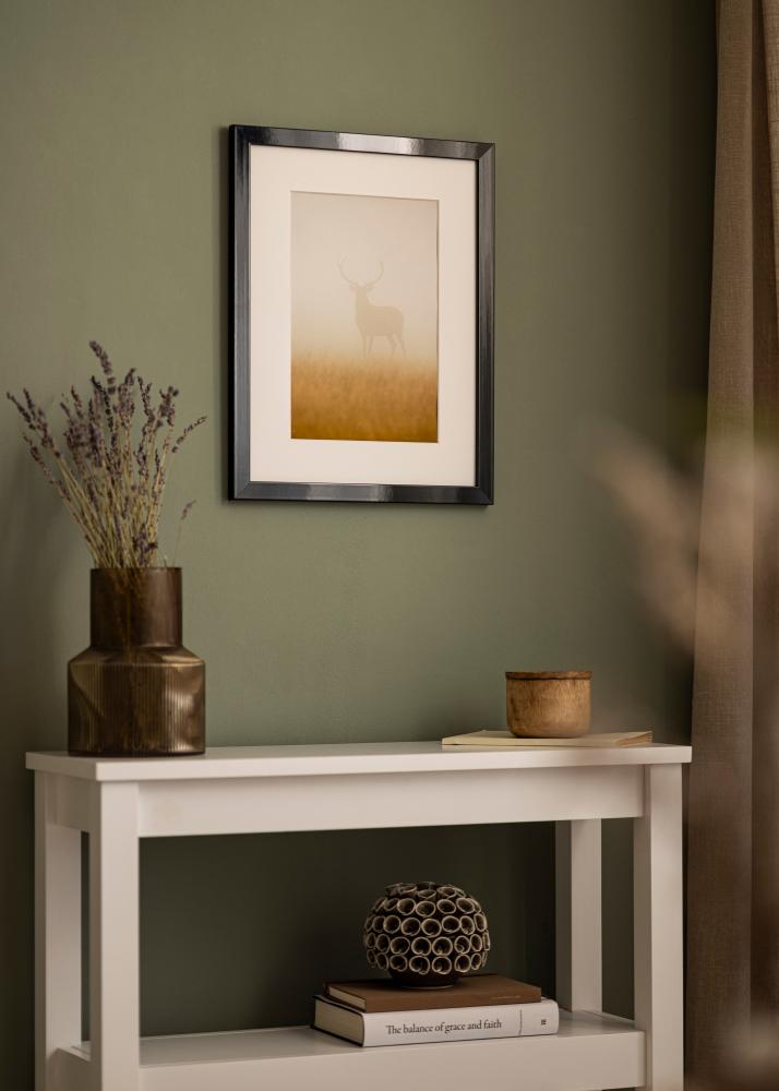 Okvir Uppsala Crno Visokog sjaja - Veličina po izboru