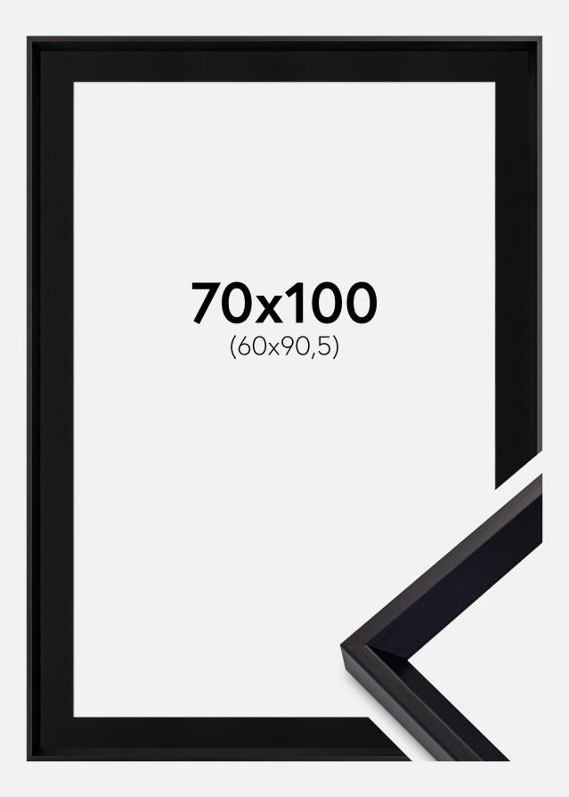 Okvir Globe Crno 70x100 cm - Paspartu Crno 61x91,5 cm