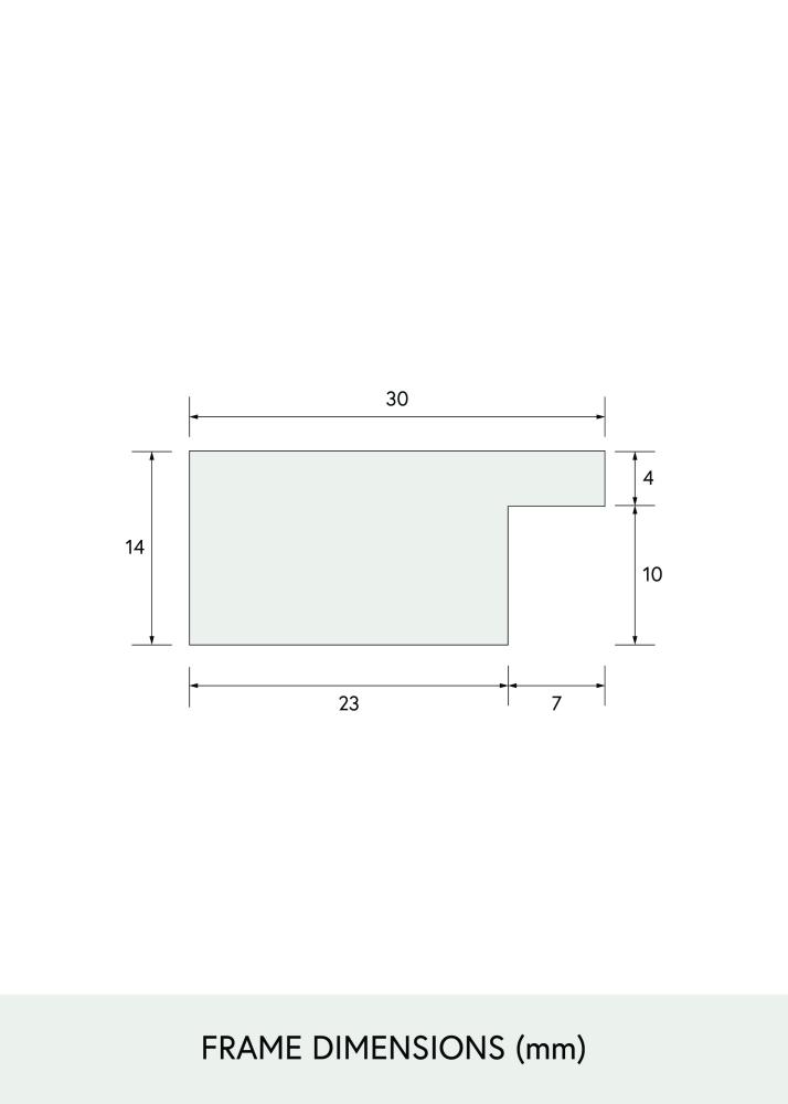 BGA Select Wide Akrilno staklo Hrast 21x29,7 cm (A4)