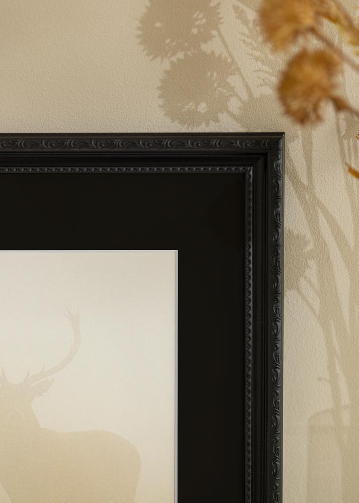 Okvir Abisko Crno 60x80 cm - Paspartu Crno 50x70 cm