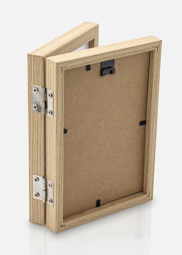 Sklopivi okvir Masivni hrast 10x15 cm