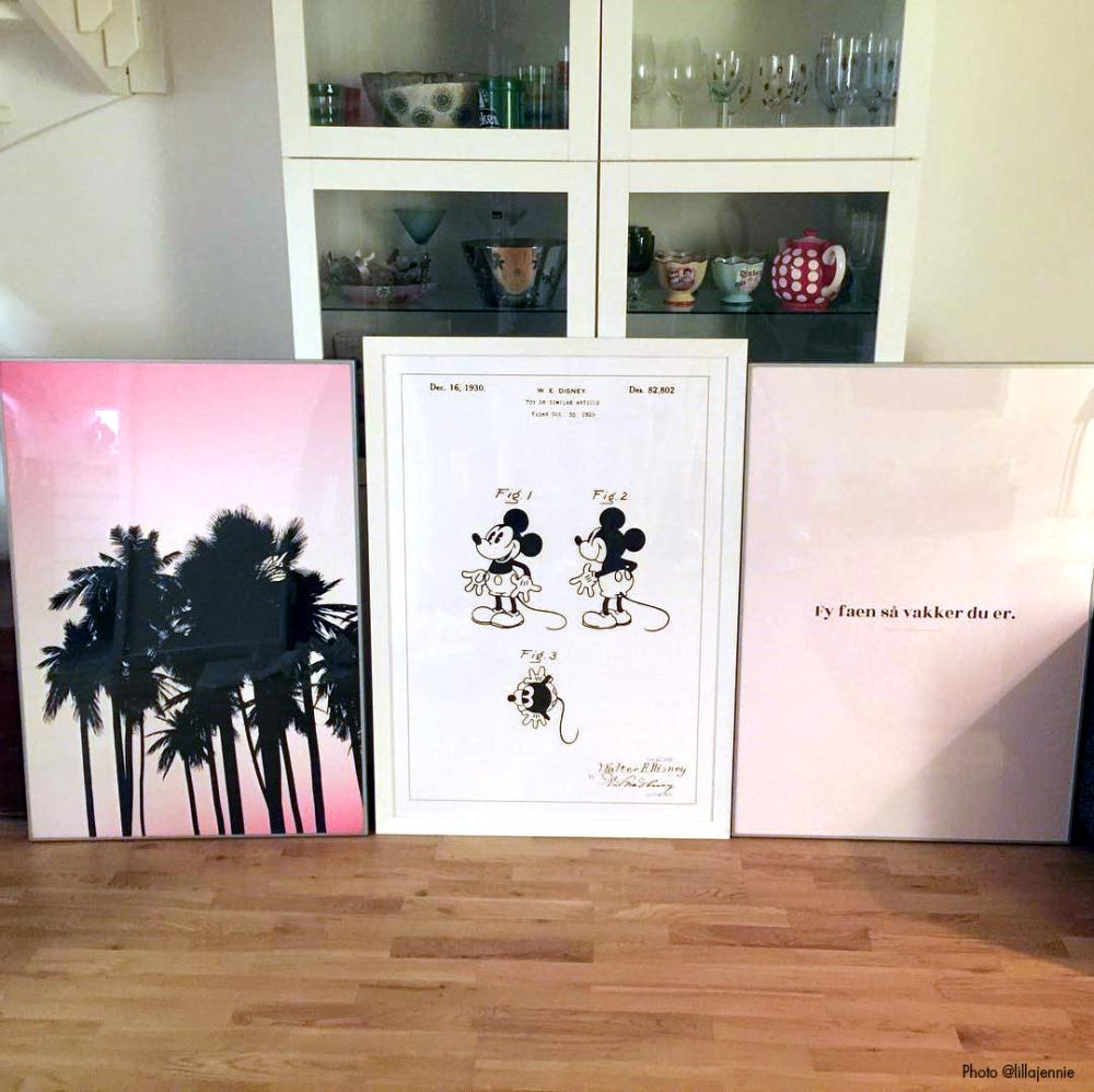 Patentni crtež - Disney - Mickey Mouse Plakat