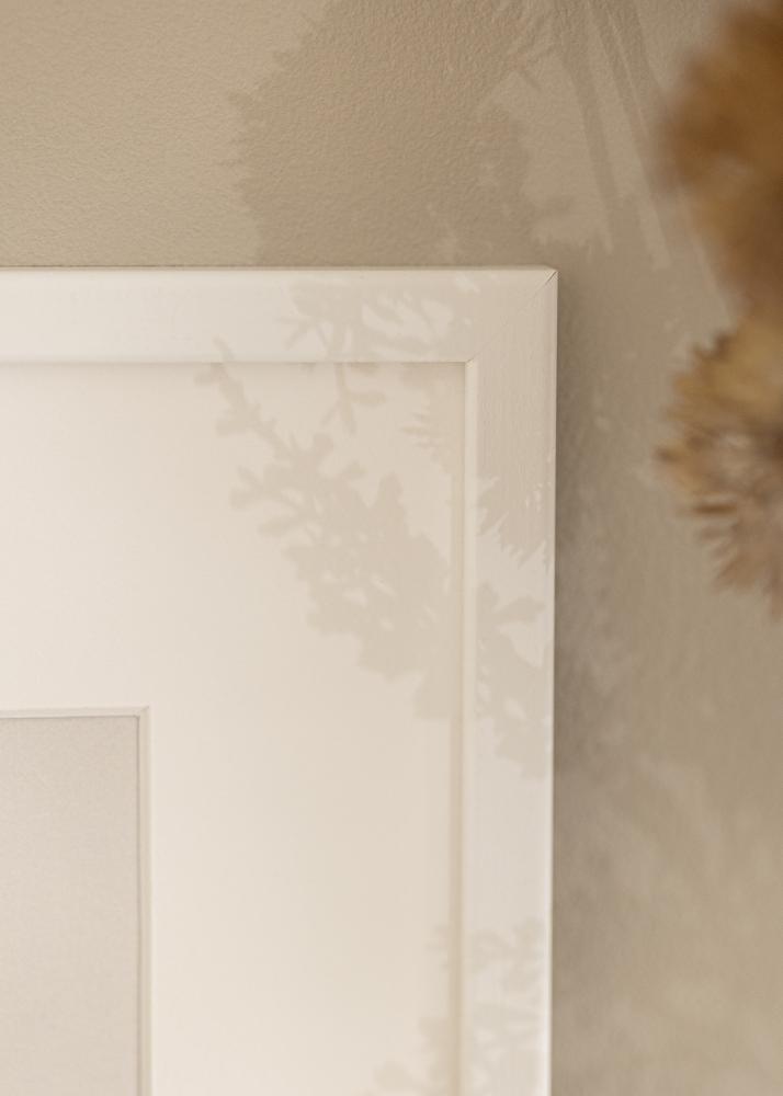 Okvir Kaspar Bijelo 50x70 cm - Paspartu Bijelo 16x24 inches