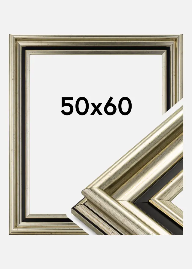 Okvir Gysinge Premium Srebro 50x60 cm