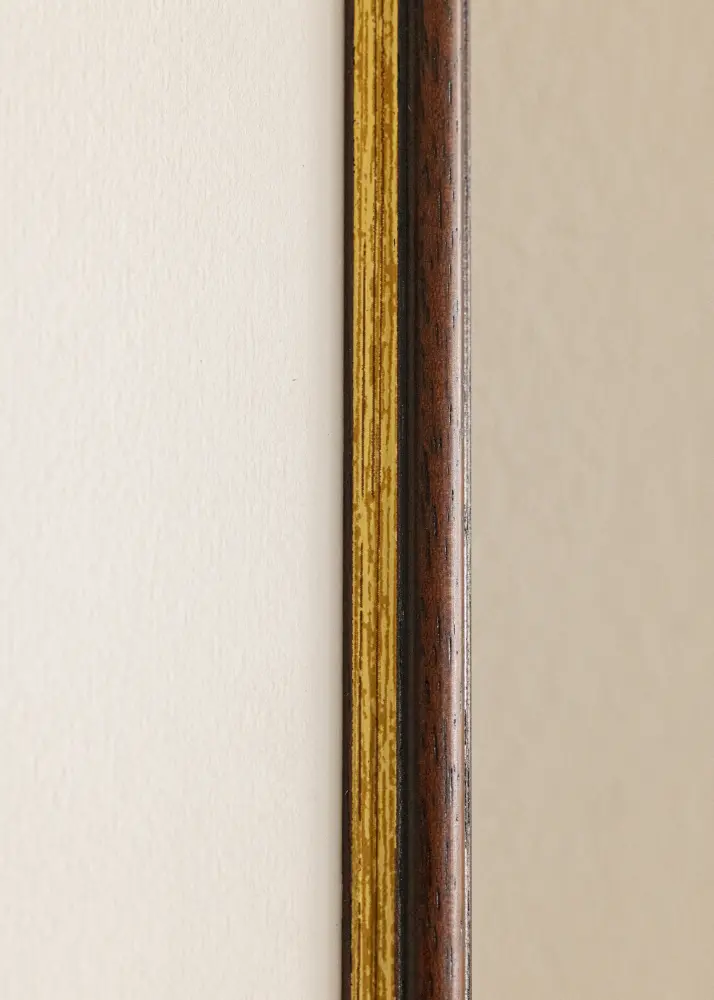 Okvir Horndal Smeđa 15x20 cm - Paspartu Bijelo 4x5 inches