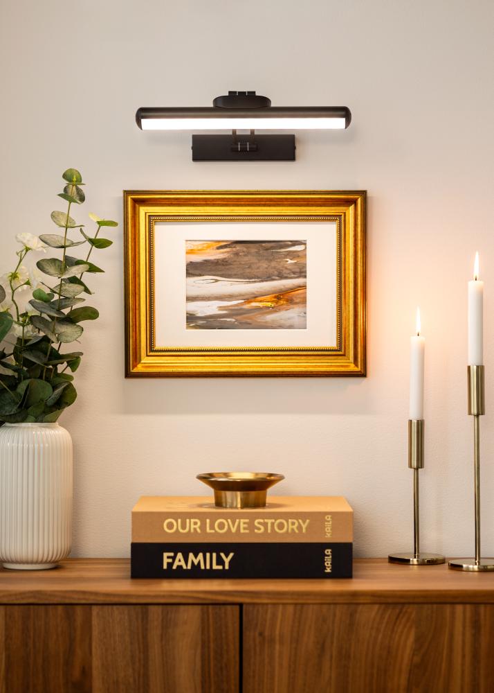 KAILA Gleam Baterijska Rasvjeta za Slike 32 cm - Crna