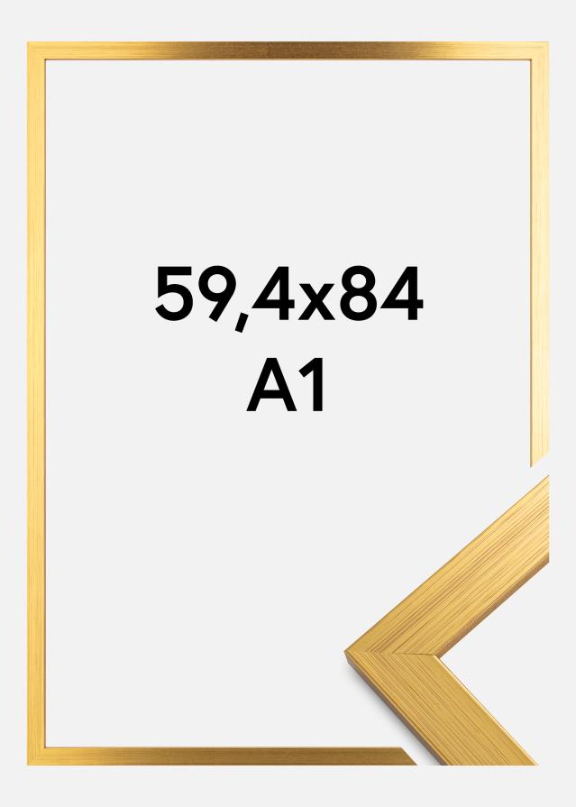 Okvir Gold Wood 59,4x84,1 cm (A1)