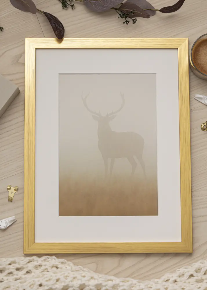 Okvir Gold Wood 11x14 inches (27,94x35,56 cm)