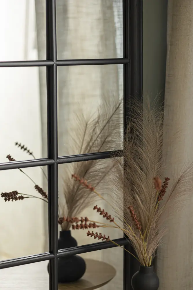 Ogledalo Window tall Dome Crno 103x180 cm