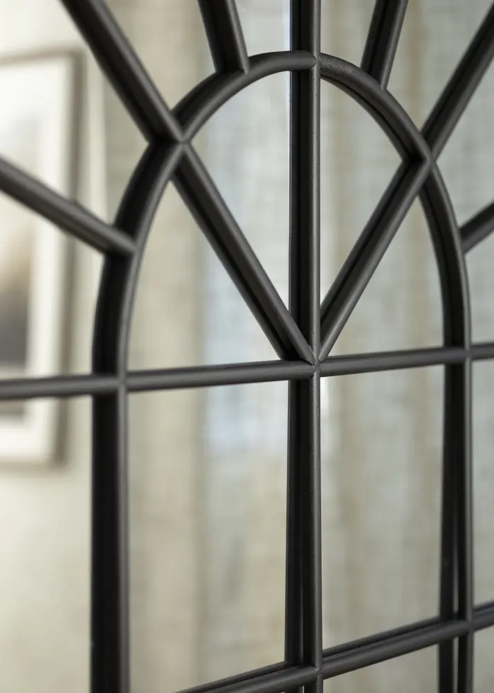 Ogledalo Window tall Dome Crno 103x180 cm