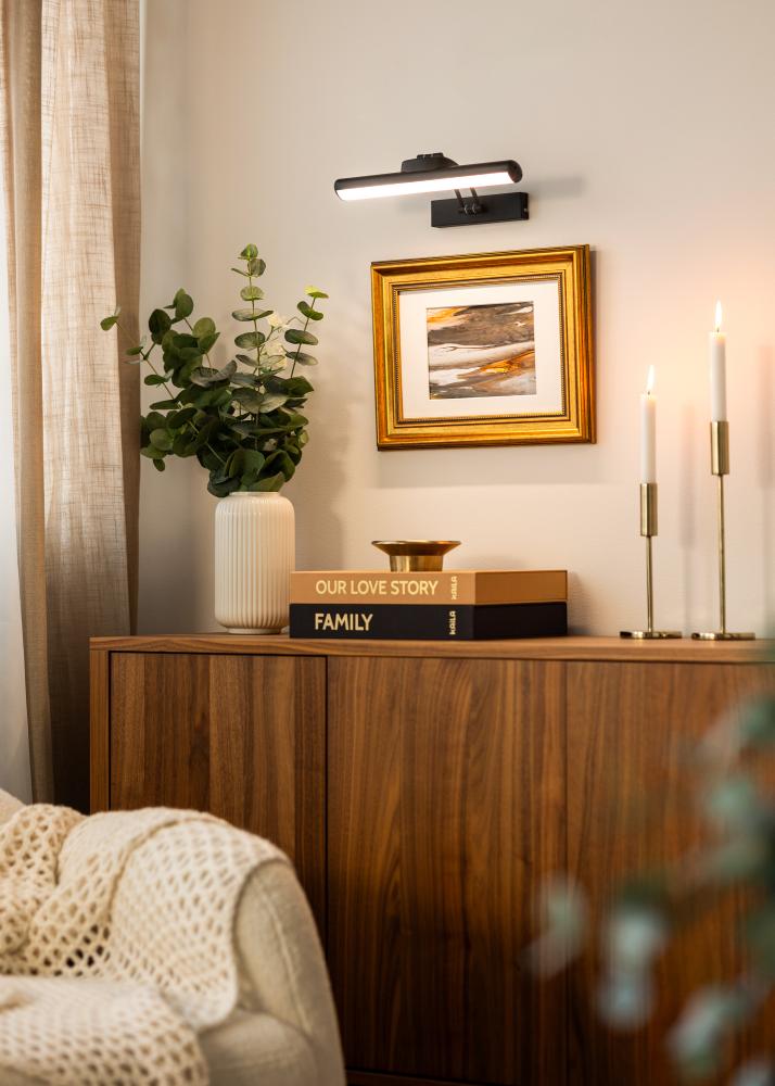 KAILA Gleam Baterijska Rasvjeta za Slike 32 cm - Crna