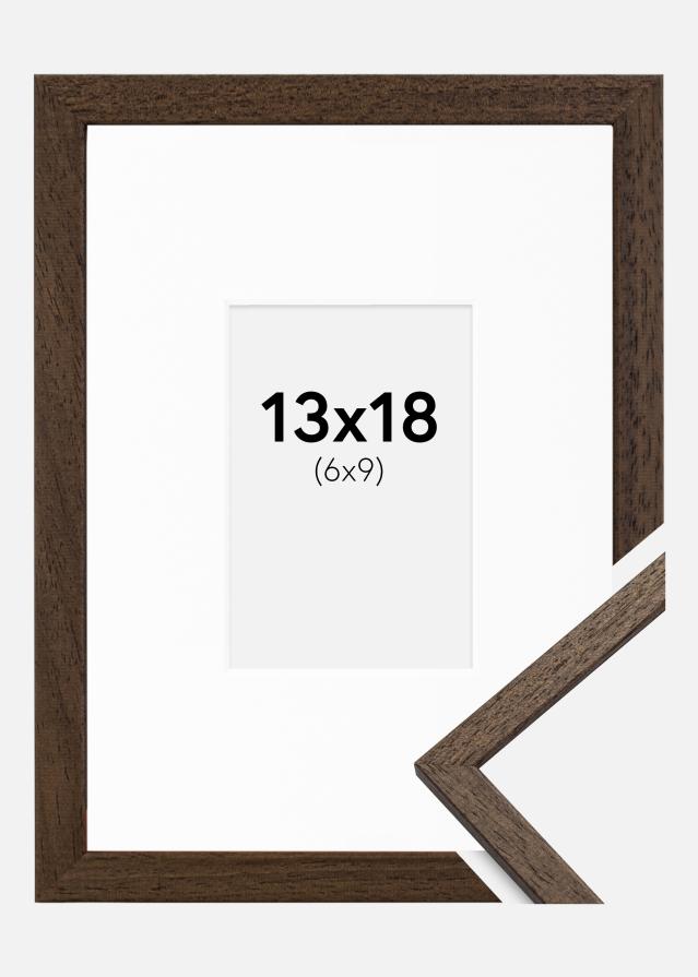 Okvir Edsbyn Orah 13x18 cm - Paspartu Bijelo 7x10 cm