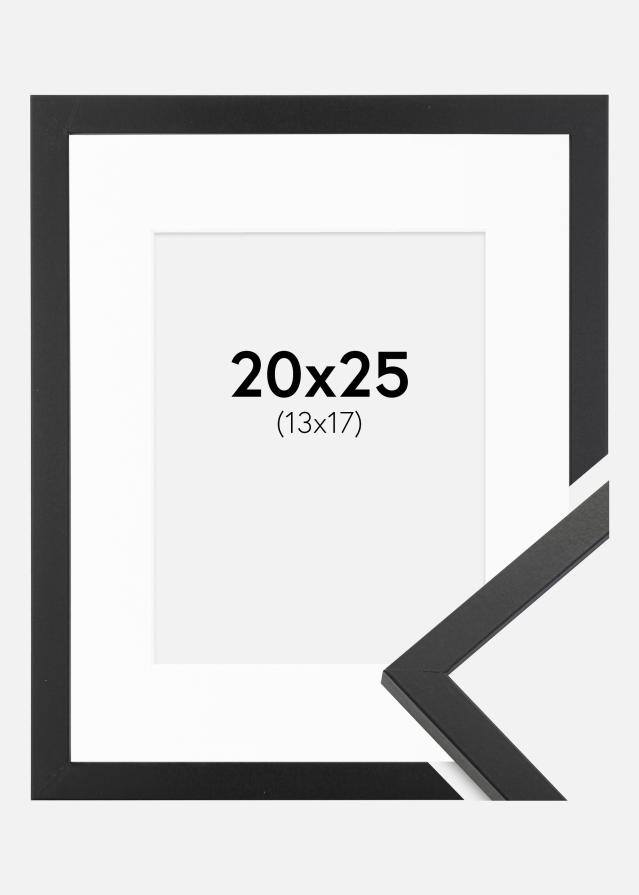 Okvir Trendy Crno 20x25 cm - Paspartu Bijelo 14x18 cm