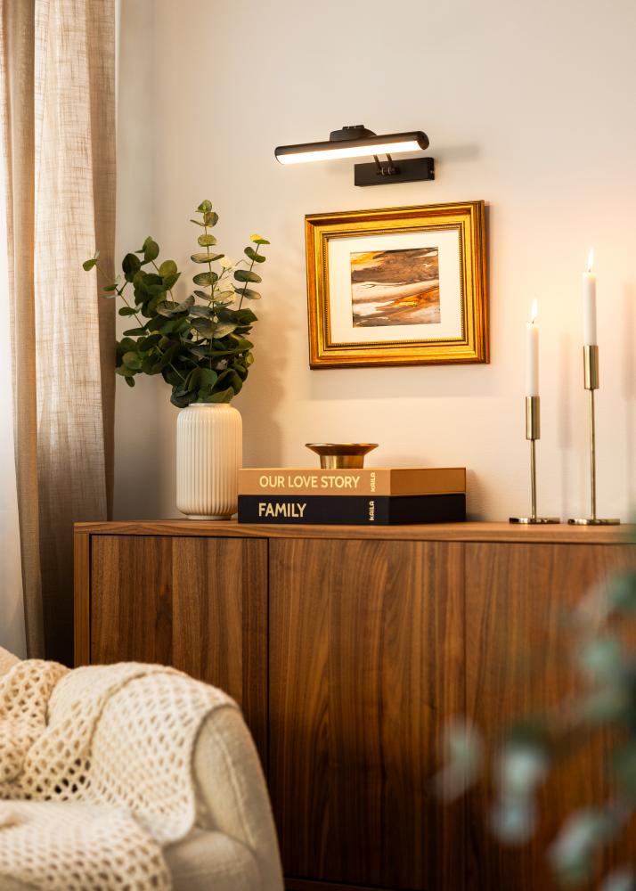 KAILA Gleam Baterijska Rasvjeta za Slike 32 cm - Crna