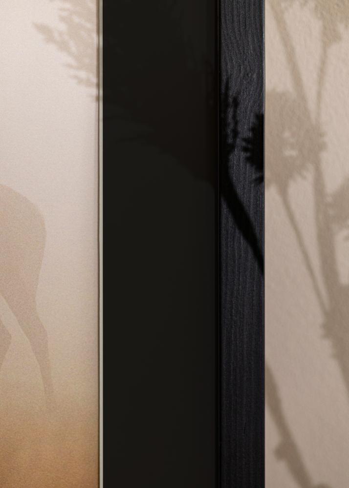 Okvir Profinjeni Crno 20x30 cm - Paspartu Crno 15x21 cm (A5)