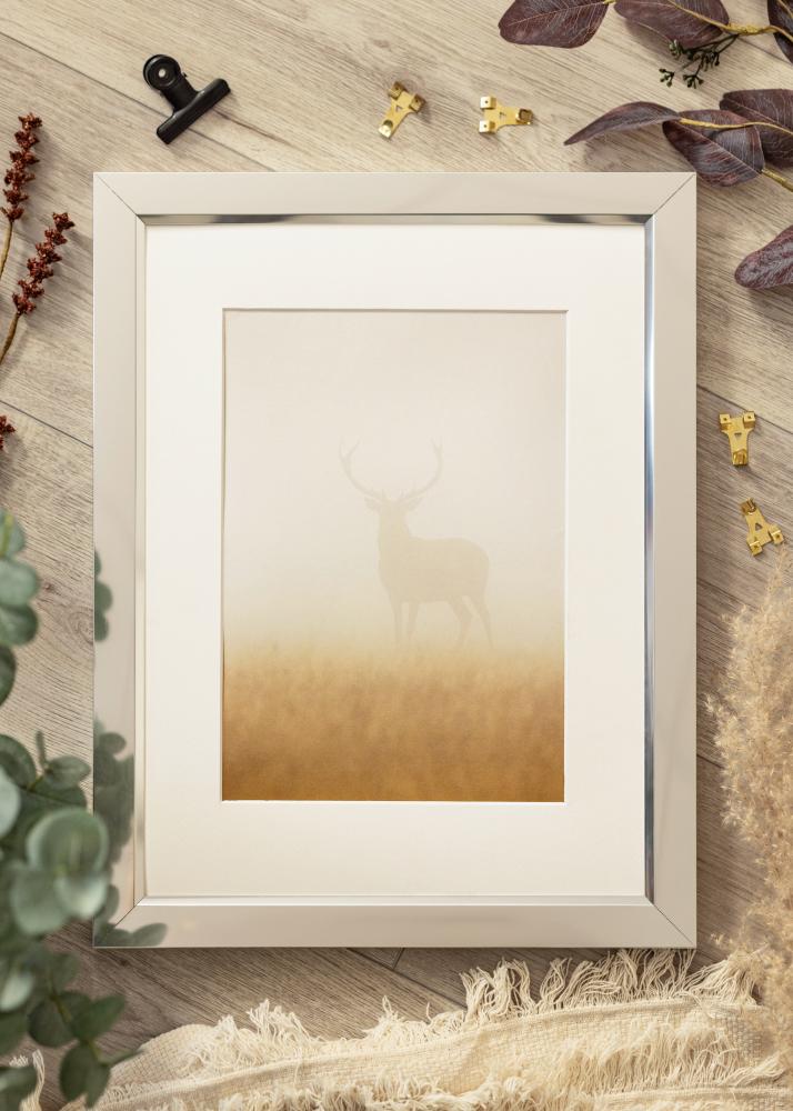 Okvir Åsarna Sjajno Srebro - Veličina po izboru