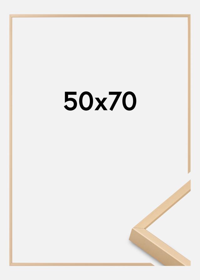 Aluminijski okvir Akrilno staklo Mesing 50x70 cm