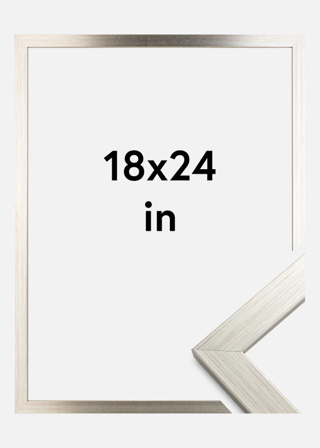 Okvir Srebro Wood 18x24 inches (45,72x60,96 cm)