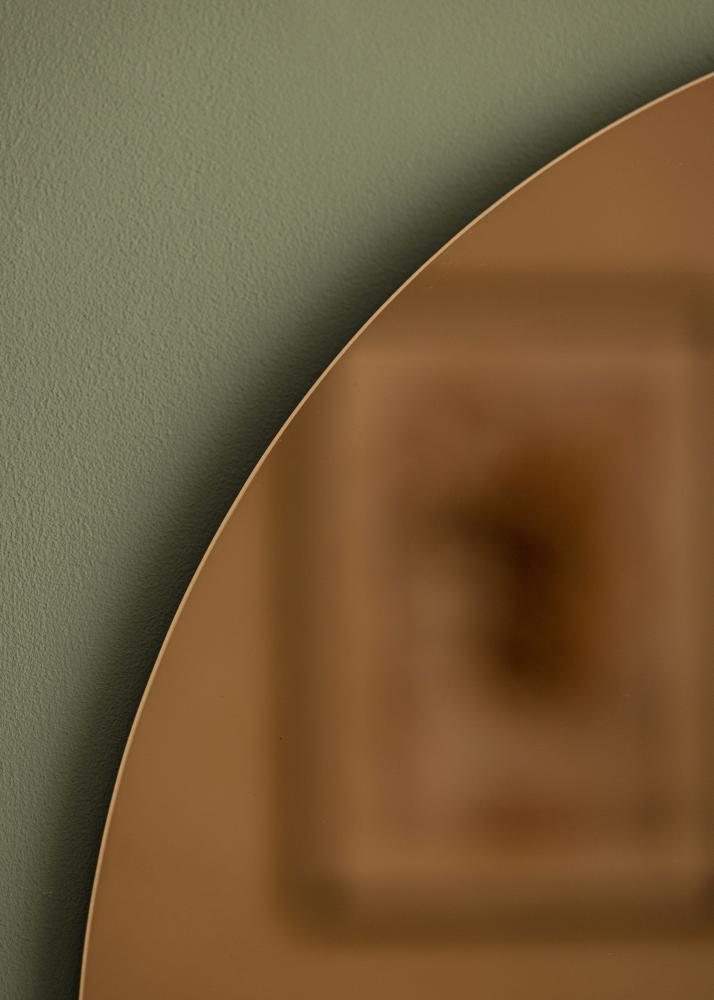 KAILA Okruglo Ogledalo Rose Gold 60 cm Ø