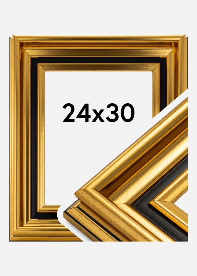 Okvir Gysinge Premium Zlato 24x30 cm