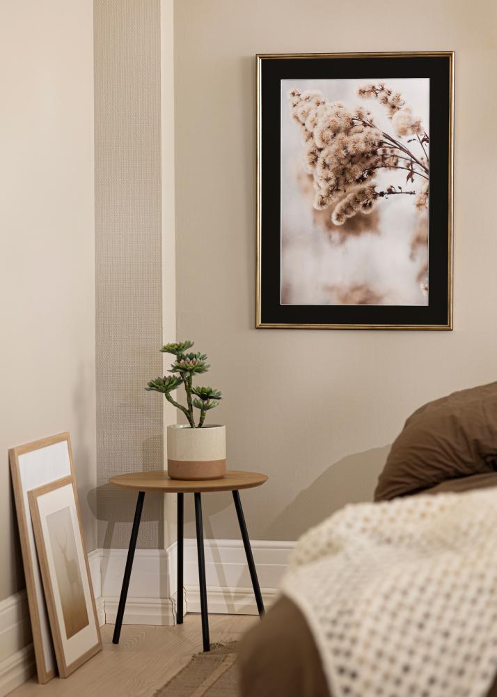 Okvir Horndal Zlato 18x24 cm - Paspartu Crno 13x18 cm