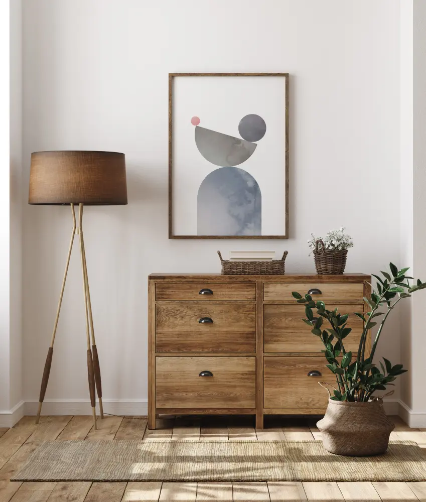 Geometrical Shapes Plakat