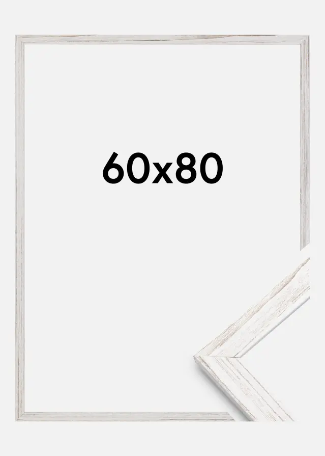 Okvir Profinjeni Vintage White 60x80 cm