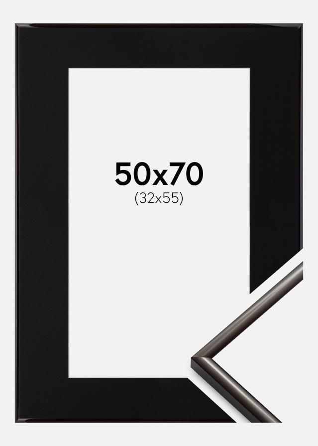 Okvir New Lifestyle Espresso Brown 50x70 cm - Paspartu Crno 33x56 cm