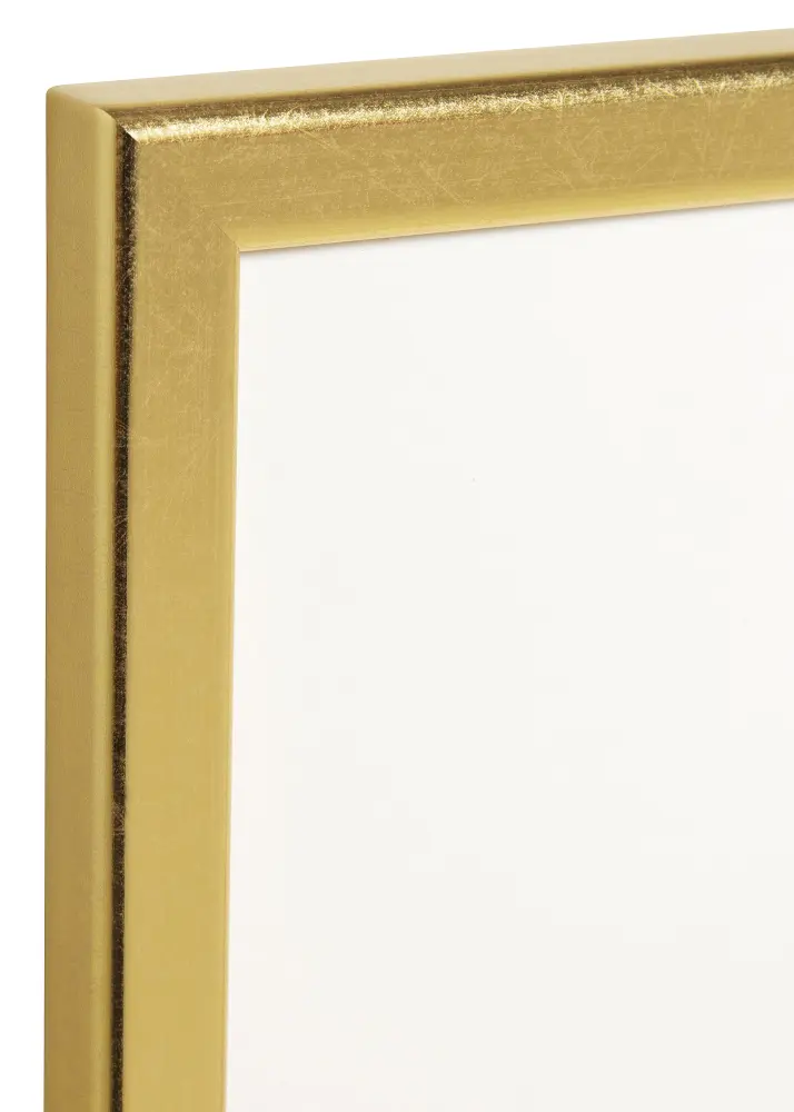 Okvir Slim Mat Antirefleksno staklo Zlato 13x17 cm