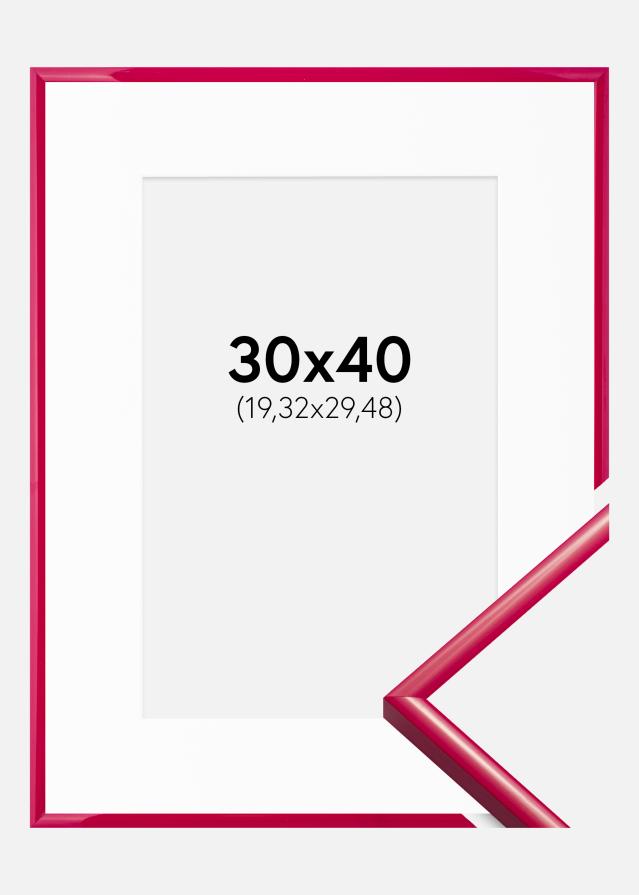 Okvir New Lifestyle Rose 30x40 cm - Paspartu Bijelo 8x12 inches