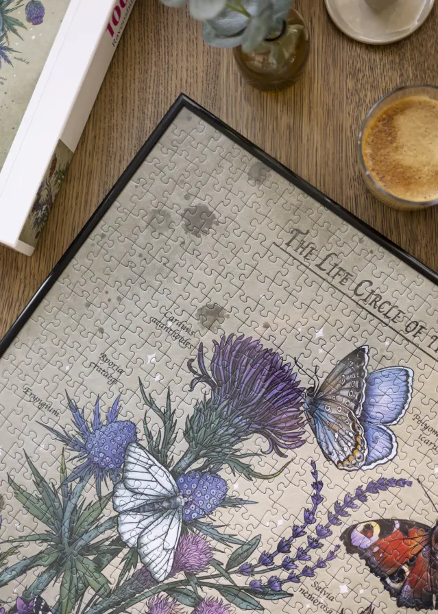 Okvir za slagalicu Crno 70x100 cm