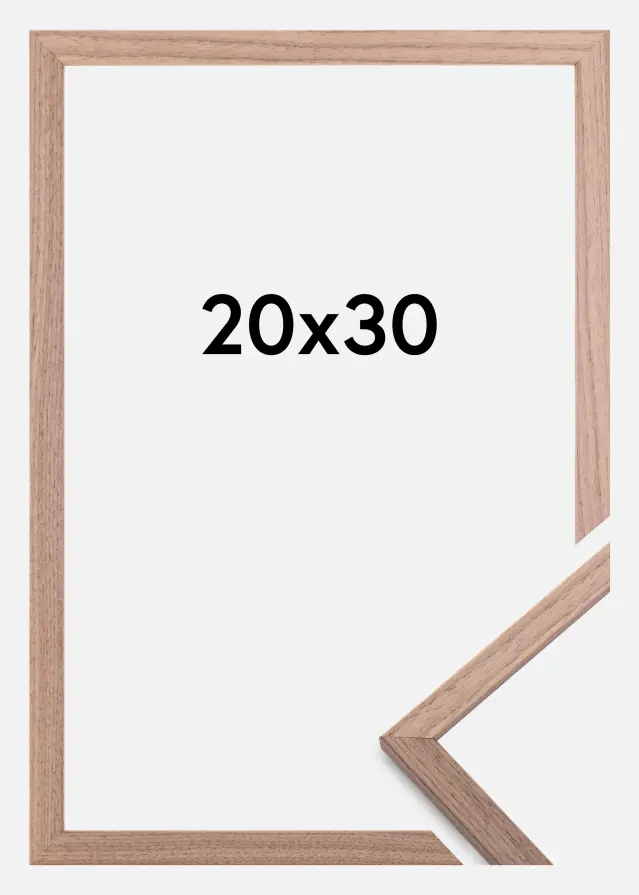 Okvir Edsbyn Akrilno staklo Svijetli Orah 20x30 cm