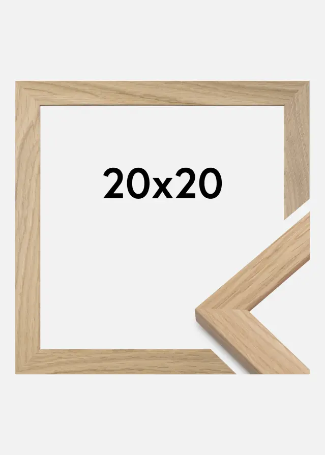 Okvir Oak Wood Akrilno staklo 20x20 cm