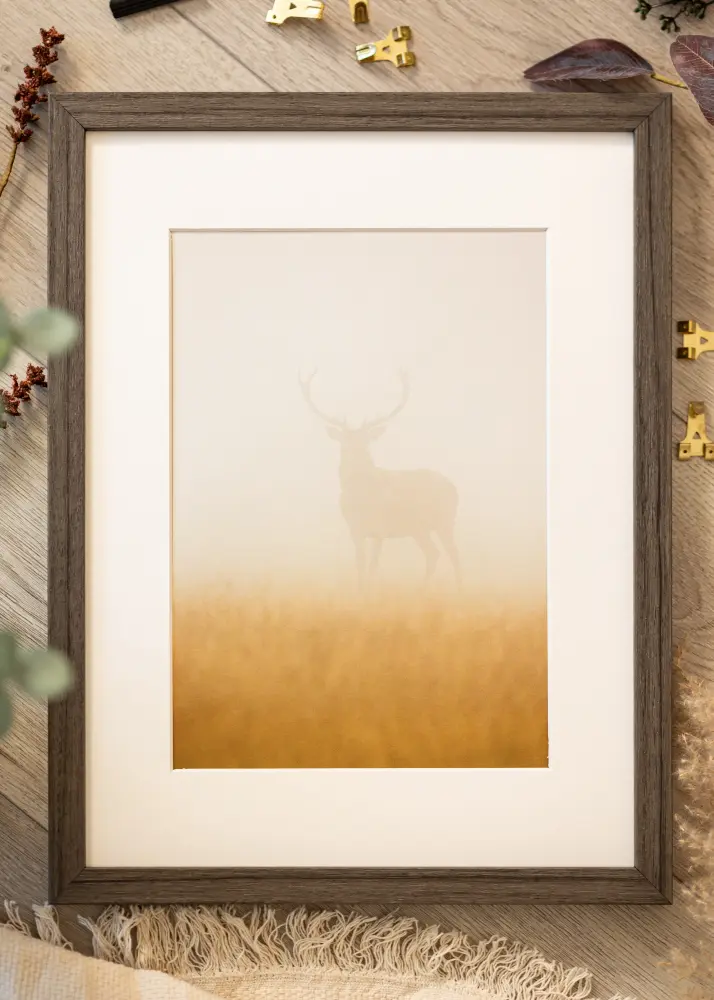 Okvir Hermes Akrilno staklo Grey Oak 60x80 cm