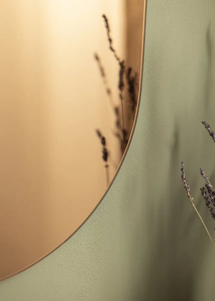 KAILA Ogledalo Ovalan Rose Gold 35x70 cm