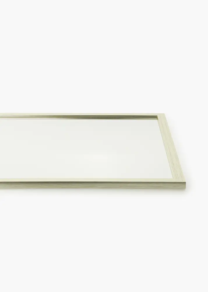 Ogledalo Srebro Wood 50x70 cm