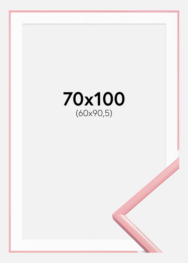 Okvir New Lifestyle Ružičasta 70x100 cm - Paspartu Bijelo 61x91,5 cm